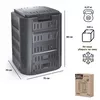 cumpără Composter Prosperplast Compogreen, 320l, negru (IKL320C-S411) în Chișinău 
