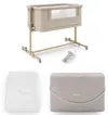 cumpără Leagăn KinderKraft KLNEEGR2BEG0000 Nestee Grow 2 beige wood în Chișinău 