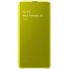 купить Чехол для смартфона Samsung EF-ZG970 Clear View Cover Beyound Yellow в Кишинёве 