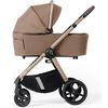 купить Детская коляска DadaPrams Carucior 2in1 Flux Beige + Adaptoare в Кишинёве 