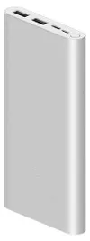 cumpără Acumulator extern USB (Powerbank) Xiaomi 10000mAh Mi Power Bank 3 18W Silver în Chișinău 