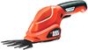 Кусторез аккумуляторный Black&Decker GSL200-QW 