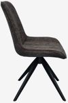купить Стул Evelin di Costacurta YTC-055B SW, UF885-15 (Dark grey) в Кишинёве 