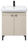 cumpără Dulap pentru lavoar Mashtab 12635 Sani (ML) cu 2 uși 650x460x850 Caramel în Chișinău 