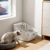 cumpără Toaletă pentru pisici Baseus ACFJ000002 Smart Pet Odor Eliminator Flora J1 White în Chișinău 