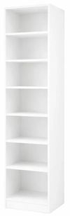 cumpără Dulap Mashtab 12242 FLEXO M1 alb uși Alb 500x530x2200 în Chișinău 