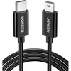 cumpără Cablu telefon mobil Ugreen 70873 Type-C to Mini USB 2M Nickle Plated ABS US242, Black în Chișinău 