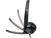 cumpără Casti cu microfon Logitech H390 Black USB Headset, Headset: 20Hz-20kHz, Microphone: 100Hz-10kHz, 2.4m cable, 981-000406 (casti cu microfon/наушники с микрофоном) în Chișinău 