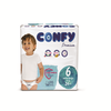 Подгузники детские Confy Premium ECO №6 Extralarge, (16+ кг), 24 шт.