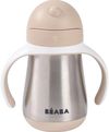купить Поильник Beaba B913633 Cana cu pai din inox 250ml Clay в Кишинёве 