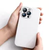 купить Чехол для смартфона Baseus Liquid Silica Gel Protective iPhone 13 Pro, White в Кишинёве 