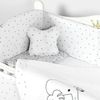 купить Детское постельное белье PernaMea Set lenjerie 8 piese Lovely Giraffe (PM.100262/17) в Кишинёве 
