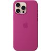 cumpără Husă pentru smartphone Apple iPhone 16 Pro Max Silicone Case with MagSafe Fuchsia MYYX3 în Chișinău 