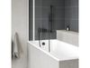 cumpără Cadă de baie Ravak Acryl Chrome Slim 160x70 C731300000 în Chișinău 