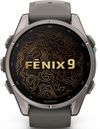 cumpără Ceas inteligent Garmin Fenix 9, 43mm, Bare Ti, Pebble Gray Band (010-04761-11) în Chișinău 