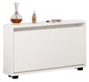 купить Полка для обуви Mobildor-Lux Leo Slim 50x16x47H cm White в Кишинёве 