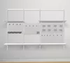купить Модульная система Elfa Freestanding, Рабочий стол, размеры 1550x2124x551 мм, ламинированные полки, белый в Кишинёве 