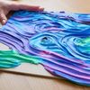 cumpără Set de creație Okto 10005 Tablou 3D cu plastilină ușoară 30x40сm, Noaptea înstelată în Chișinău 