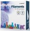 купить Нить для 3D-принтера Gembird ABS Filament, Blue to White, 1.75 mm, 1 kg в Кишинёве 