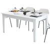 купить Стол Trendy Milano 519-Alb 145x75x88cm в Кишинёве 