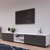 купить Тумба напольная для TV Mobildor-Lux ZEN (240x35x38H cm) PAL 8681, MDF SL-09 в Кишинёве 