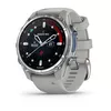 купить Смарт часы Garmin Descent™ Mk3, Stainless steel with fog grey silicone band (010-02753-04) в Кишинёве 