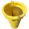 cumpără Tub standard de evacuare deseuri 1060 mm, cu lant (galben)  TEKCNOPLAST în Chișinău 