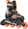 купить Роликовые коньки Rollerblade 86B0751540NC01 MICROBLADE SL Nero/Arancio Size 33-36,5 в Кишинёве 