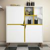 купить Комод Trendy Puls-alb, galben 100x115x30cm, multifunctionala (GTR006627) в Кишинёве 