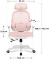 купить Офисное кресло Mark Adler Junior 6.3 Pink в Кишинёве 