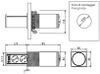 cumpără Priză electrică ASA Plastici 060.47F.00008 Versalift square version 2 sockets F + 1 USB 5V (A+C) Stainless steel în Chișinău 