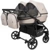 купить Детская коляска Angelina Carucior 2in1 pt gemeni Velio Duo SP Blue Smoke №3 в Кишинёве 