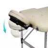 cumpără Masă de masaj Naipo MGBC-211H Cream 2 fold, Aluminium Feet în Chișinău 