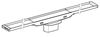 cumpără Trap de duș Geberit Rigola dus CleanLine 30-90cm cadru cromat 154.450.KS.1 în Chișinău 