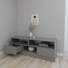 cumpără Comodă TV Smartex (16341) Т6 140cm TV Grafit în Chișinău 