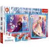купить Головоломка Trefl 90814 Puzzles - 2in1 + memos - A mysterious land / Disney Frozen 2 в Кишинёве 