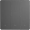 купить Выключатель электрический Sonoff Wi-Fi Smart Wall Switch SwitchMan M5 3 Gang (Neutral Wire), Dim Gray в Кишинёве 