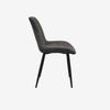 купить Комплект стол и стулья Evelin di Costacurta стол DT-533R B + 4 стула YTC-055B UF885-15 (Dark grey) в Кишинёве 