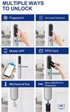 купить Умный дверной замок TTLock S2 Sliver в Кишинёве 