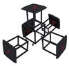 купить Пуф Nex Home Cub Transformer 5 scaune in 1 N52, Maro Teddy в Кишинёве 