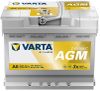 купить Автомобильный аккумулятор Varta 60AH 680A(EN) клемы 0 (242x175x190) S6 005 AGM (560901068K262) в Кишинёве 