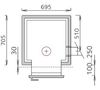 Sobe de lemn pentru baie  - Tulikivi TK 550/3 (SS873)