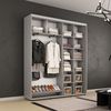 купить Шкаф Mobildor-Lux Compact uși glisante Oglindă + PAL (200x45x200H cm) Grey в Кишинёве 