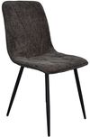 купить Стул Evelin di Costacurta YTC-080 B, UF885-15 (Dark grey) в Кишинёве 