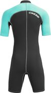cumpără Accesoriu pentru înot Cressi-Sub LIDO LADY SHORTY WETSUIT black/aquamarine 2mm M/3 (LV457003) în Chișinău 