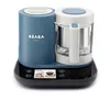 Robot de bucatarie cu Wi-Fi Beaba Babycook Smart Peacock Blue 