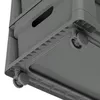 cumpără Comodă Бытпласт 57955 Dulap 4 sectiuni 30x38.5x69cm, Econova Luxe, pe rotile, grafit în Chișinău 