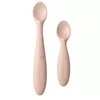 купить Посуда для кормления BIBS 4330244 Set 2 lingurite Blush в Кишинёве 
