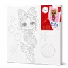 купить Картина по номерам Ideyka (KHO6265) L.O.L. Surprise! Mermaids Queen Bee, 40х40 в Кишинёве 
