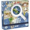 купить Головоломка Londji PZ201 Micropuzzle 600pcs - Discover the World в Кишинёве 